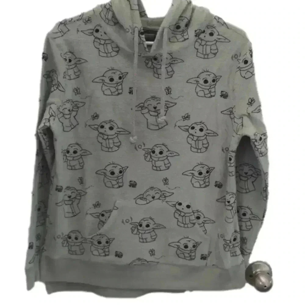 STAR wars the mandalorian juniors Baby Yoda graphic hoodie